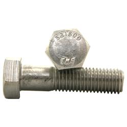 316 Stainless Steel Hex Cap Screw Bolt FT UNC 1/2-13 x 1-1/4 Qty 25 
