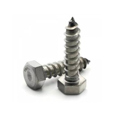 Hex Lag Bolts Stainless Steel 18-8 