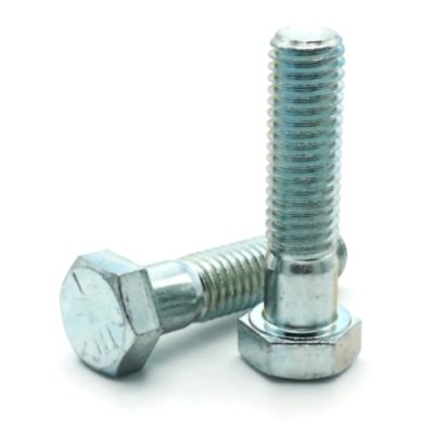 3/4-10 Thread Size 2-1/2 Long Zinc-Plated Medium-Strength Grade 5 Steel Hex Head Screw 3/4-10 Thread Size 2-1/2 Long Zinc-Plated Medium-Strength Grade 5 Steel Hex Head Screw